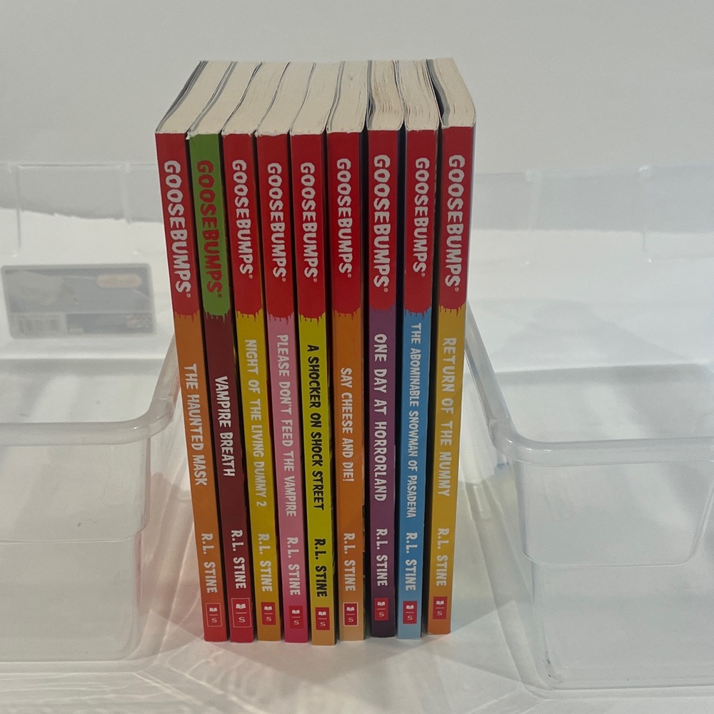 Goosebumps Book Set (9 Books)